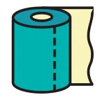 Toilet Paper SVG Icon